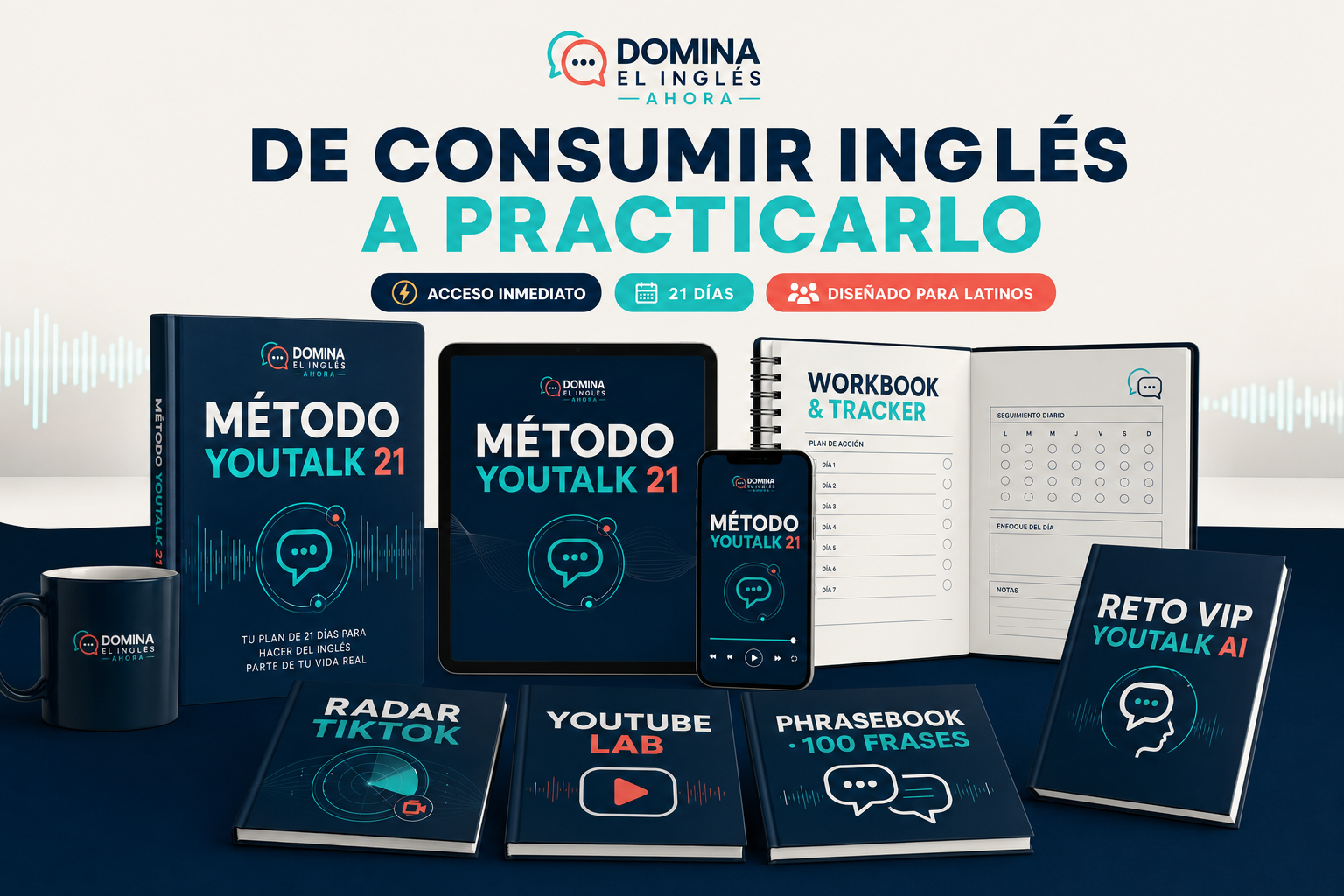 Vista del ecosistema completo de productos YouTalk 21
